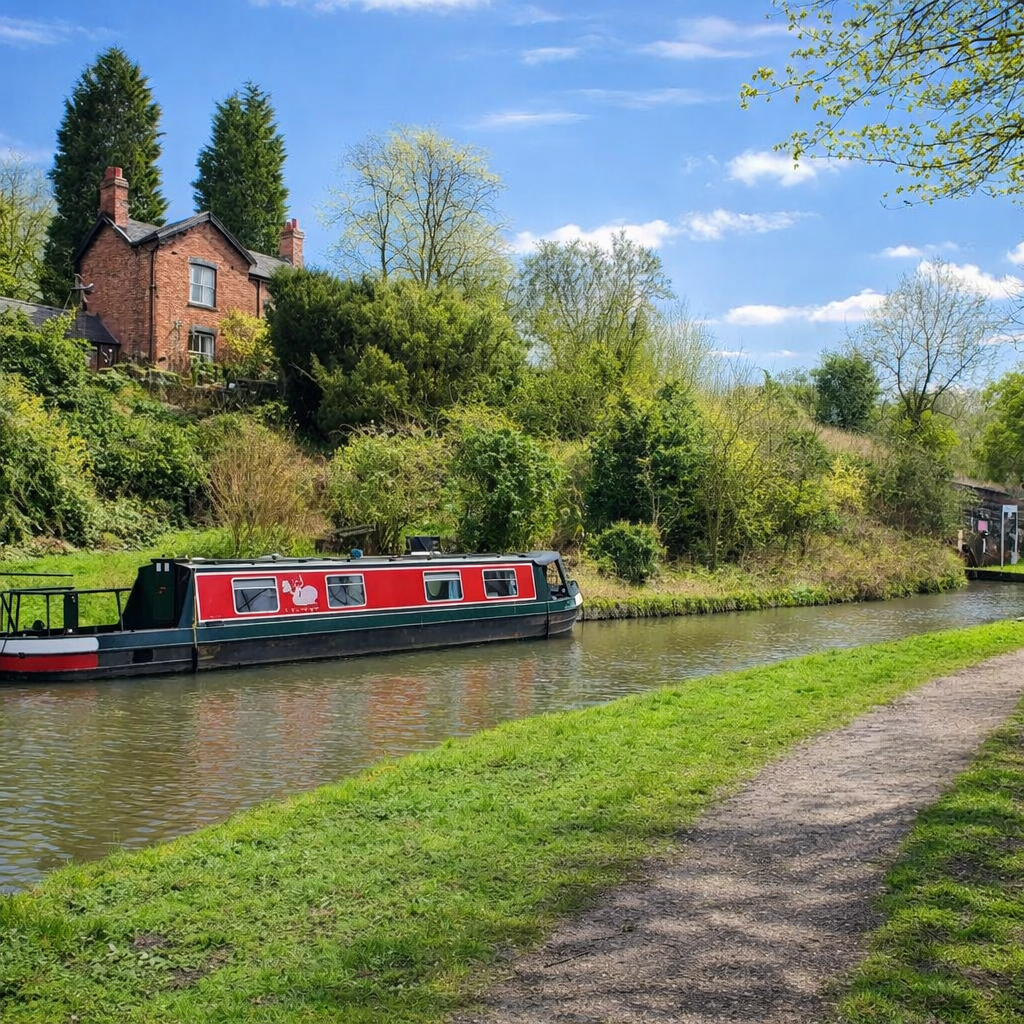 North Staffs Angling water at Caldon Canal, Froghall