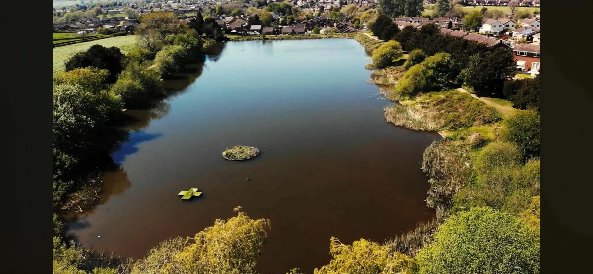 A peaceful North Staffs Angling fishing lake